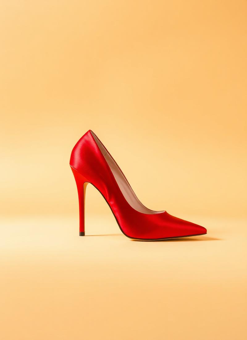 Christian Louboutin — Атласные туфли-лодочки
